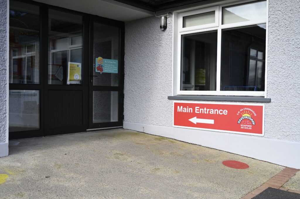 Main entrance, Cranny National School